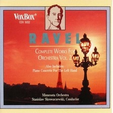 Various Artists - Ravel: Complete Works for Orchestra, Vol. 2 CD
