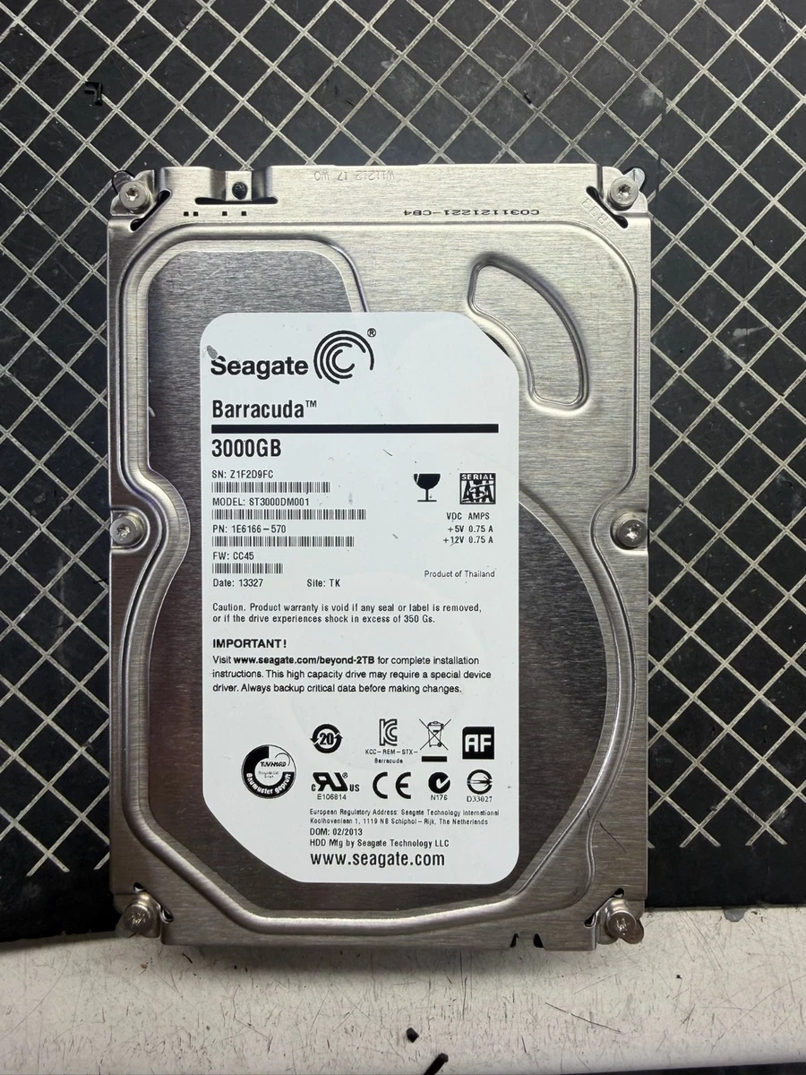 Seagate Barracuda St3000dm001 3tb for sale | eBay