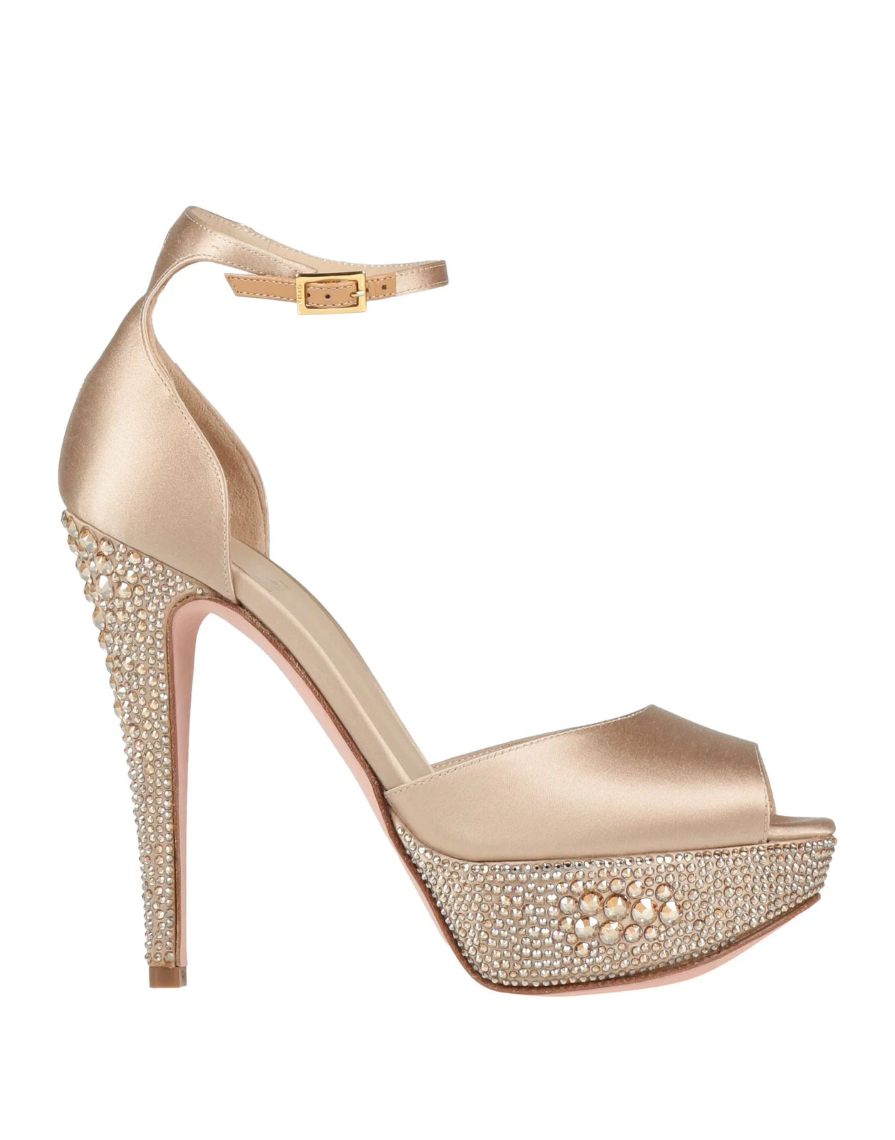 Gina - Women - Satin Pumps - Beige 213590₽