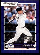 Jeff Cirillo 2001 Donruss #82 Rockies MLB READ FREE SHIPPING AutographDen