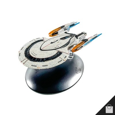 Eaglemoss U.S.S. Concorde NCC-94500 from Star Trek Online, with Magazine