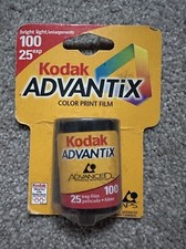 Kodak Advantix Film Color 100 ISO 25 Exposures Exp 2002