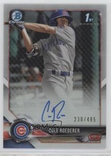 2018 Bowman Draft Chrome Pick Refractor 230/485 Cole Roederer #CDA-CR Auto 1bf5