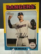 Tyler Mahle 2024 Topps Heritage High Number - Mini Short Print (SP) #527