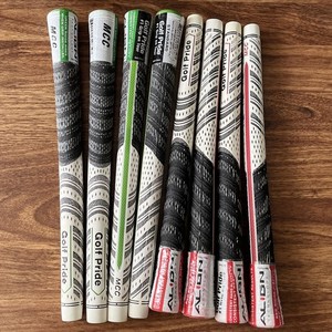 8PCS Golf Grips Multi Compound MCC Align Grips Golf Club MIDSIZE Red+Green Set
