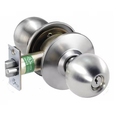 Arrow Lock Hk11bb 32D Knob Lockset, Mechanical, Entrance,  Office