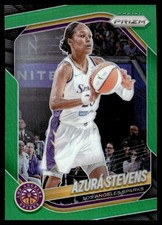 Azura Stevens #64 2025-26 Panini Prizm WNBA Green Los Angeles Sparks