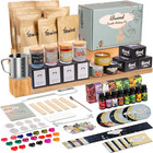 Candle Making Kit, Soy Candle Making Supplies DIY Candle Craft Tools for Adults,
