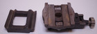 Vintage Craftsman 6-Inch Lathe Parts B3507 Riser Block and C3412 Tool Post Slide — photo 1