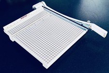 Boston 2615 Paper Cutter 15x15 Trimmer Heavy Duty Wood Metal, Works Great 