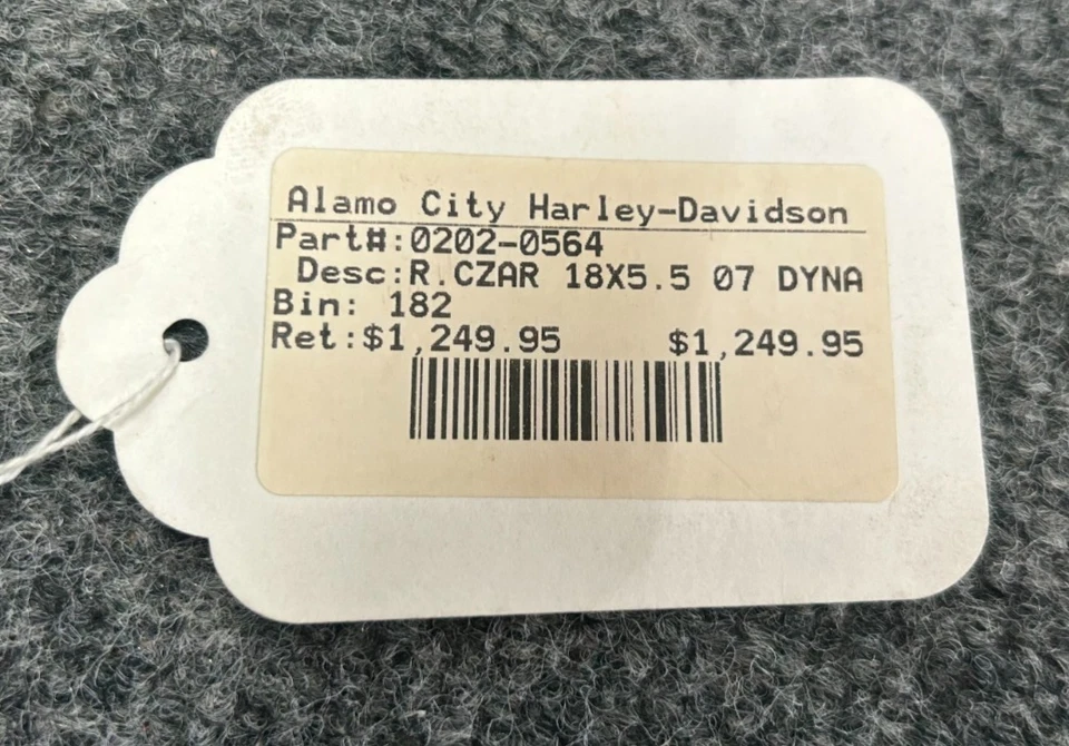 RUEDA TRASERA HARLEY-DAVIDSON DYNA RC COMPONENTES ZAR 18X5,5 Foto 3 de 3
