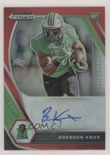 2021 Panini Prizm Draft Picks Red 116/199 Brenden Knox #DPA-BKN Auto 0g4
