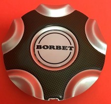 One Used Borbet Wheels Silver Custom Wheel Center Cap H15 16 17 3221 15514