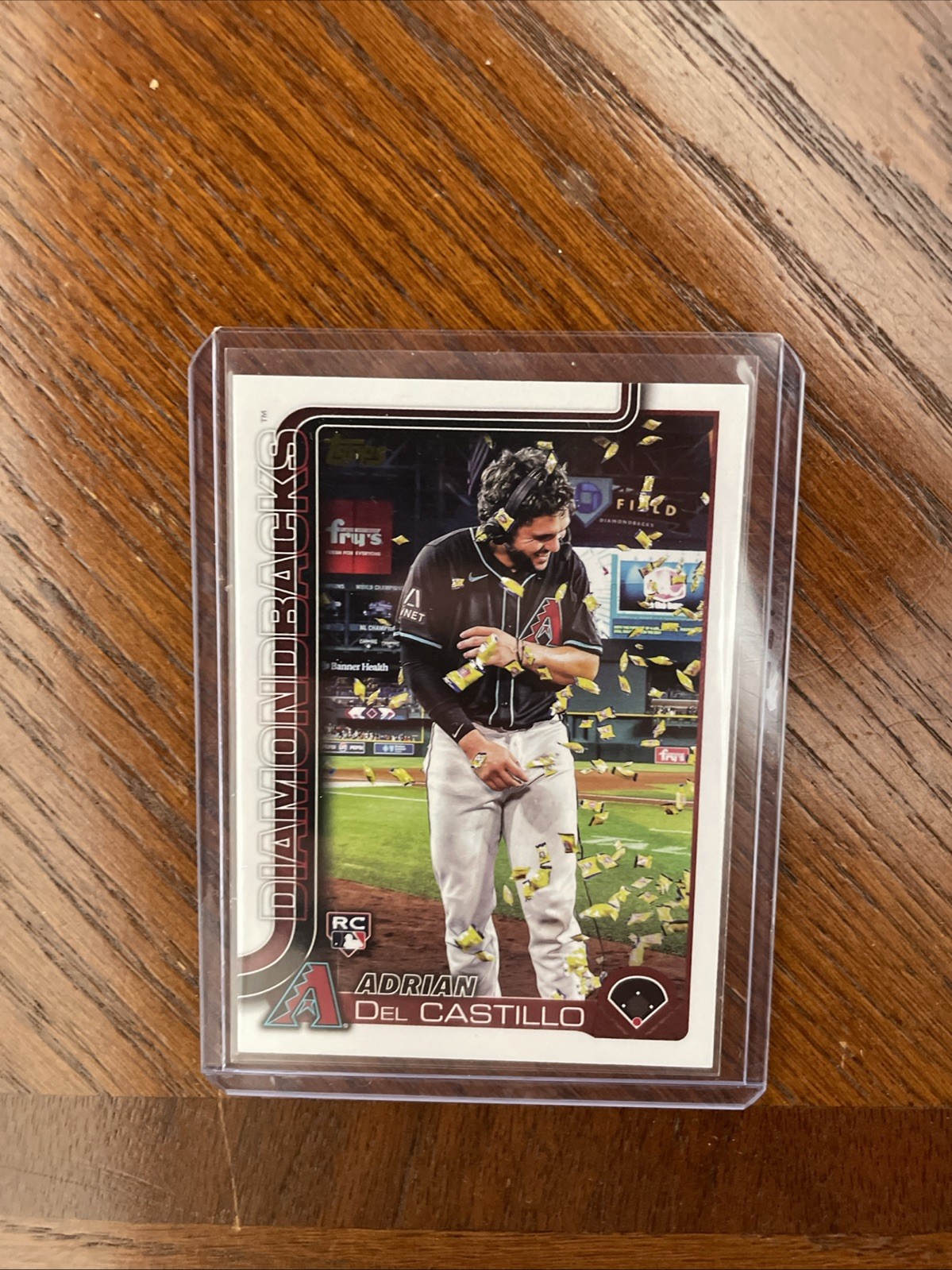 2025 Topps Series 1 - Adrian Del Castillo #226 Golden Mirror Image Variation...