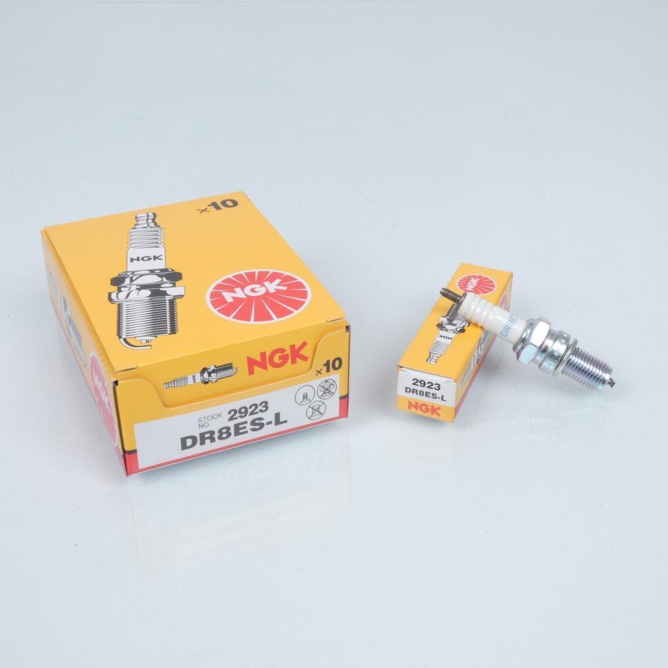 Bougie d'allumage NGK DR8ES-L pièce moto Yamaha 400 XS S 1982-1987