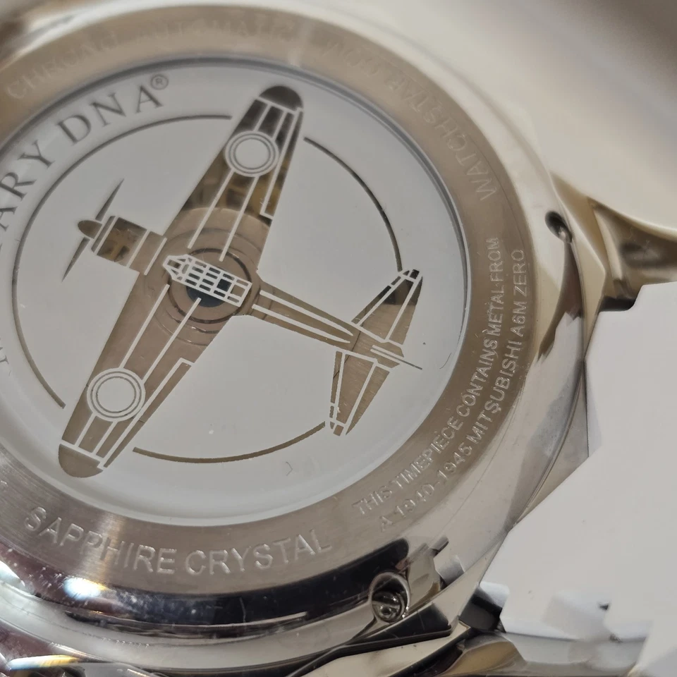 Reloj Watchstar Military DNA A6M Zero Cronógrafo Automático 46mm Foto 3 de 4