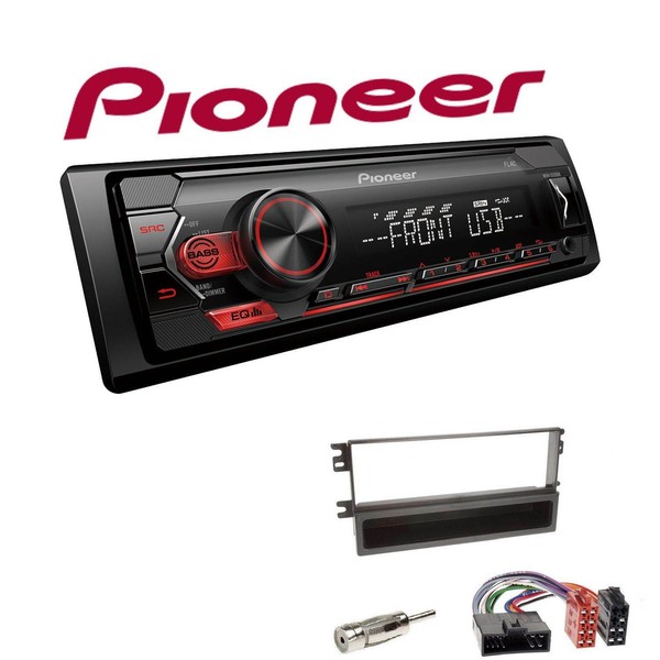 Pioneer 1-DIN Autoradio USB AUX Android Einbauset FüR KIA Shuma II 2001-2004-image