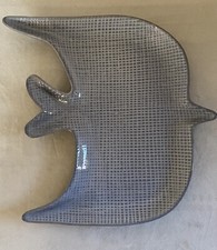 Anthropologie Blue Ceramic 10.5 x 11.5 in Bir...