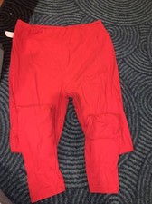 Women's Leggings-High Waisted Basic Comfort Stretch Soft Stylish Leggings Red