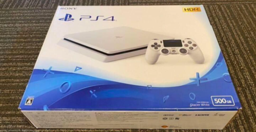 Sony PlayStation 4 PS4 Game Console 500GB Glacier White Limted CUH-2100AB02  JP