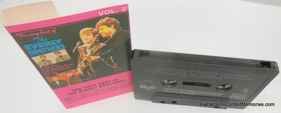 EVERLY BROTHERS Very Best of V 2 RARE HOLLAND Import 3 Photos 12 Don & Phil hits - Image 2 of 4