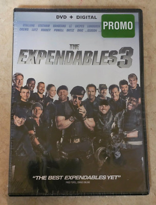 The Expendables 3 Promo (DVD, Widescreen, 2014) NEW SEALED Sylvester Stallone