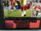Joe Montana San Francisco 49ers  autographed 8x10 photo plaque COA — photo 3