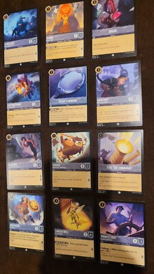 lorcana steel cards All remaining steel cards : r/Lorcana