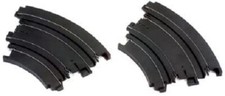 Racemasters TOMY AFX Slot Car Track Curved 6" x 1/8" NEW - 2 pc 8656