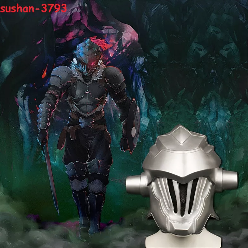 Goblin Slayer Mask Full Face Helmet Anime Cosplay Halloween Stage Property  Gifts