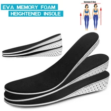 Invisible Height Increase Insoles Inserts Heel Lift Taller Arch Support Shoe Pad