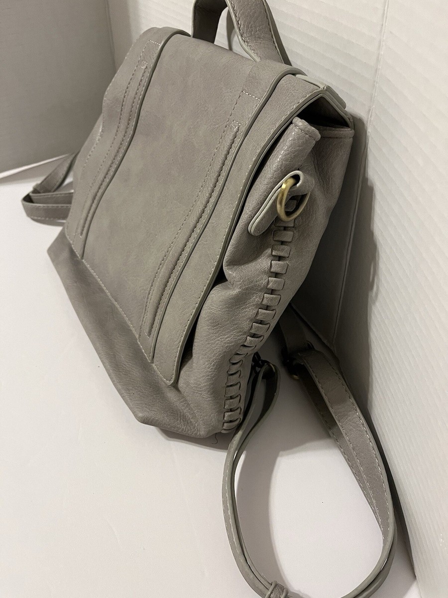 Antik Kraft Gray vegan leather backpack | eBay display picture 1