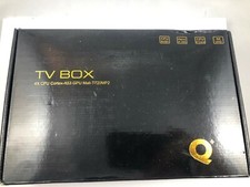 Android 9.0 TV Box 4GB RAM 32GB ROM, Q Plus Android Box H6 Quad-core WiFi 2.4GHz