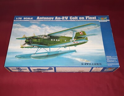 Trumpeter ANTONOV AN-2V Colt On Float Model Airplane Kit PARTS SEALED in bag