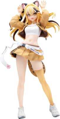 絶滅危惧団 RESCUTE NO.15 石虎 Leopard cat 1/7 完成品 フィギュア Lemoe Figure(リモエフィギュア) LEMOE FIGURE Endangered Steet RESCUTE No.15 Isora -Leopard Cat -1
