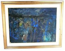 QUADRO D'AUTORE  OPERA DEL PITTORE CARMELO ZOTTI  ARTWORK PAINTER'S WORK 