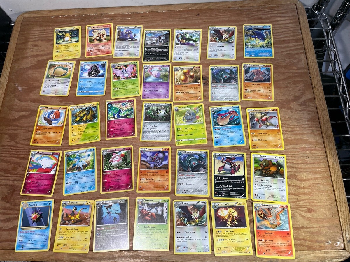 Huge Lot Of 35 All Rares Pokmon Rare Cards No Holos Pokemon Huge Lot Of 35 All Rares Pokmon Rare Cards No Holos Pokemon