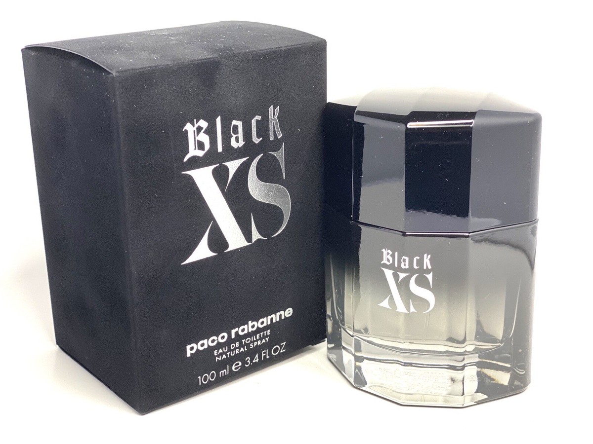 XS Black By Paco Rabanne 3.4 fl.oz Eau De Toilette Spray For Men