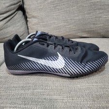 Nike Zoom Rival MD 9 Track Shoes Size 12 Black Running Spikes AH1020-004