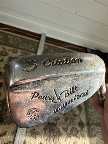 PowerBilt Citation Levelume DeLuxe 10 Iron P Pitching Wedge PW Vintage 36.5”