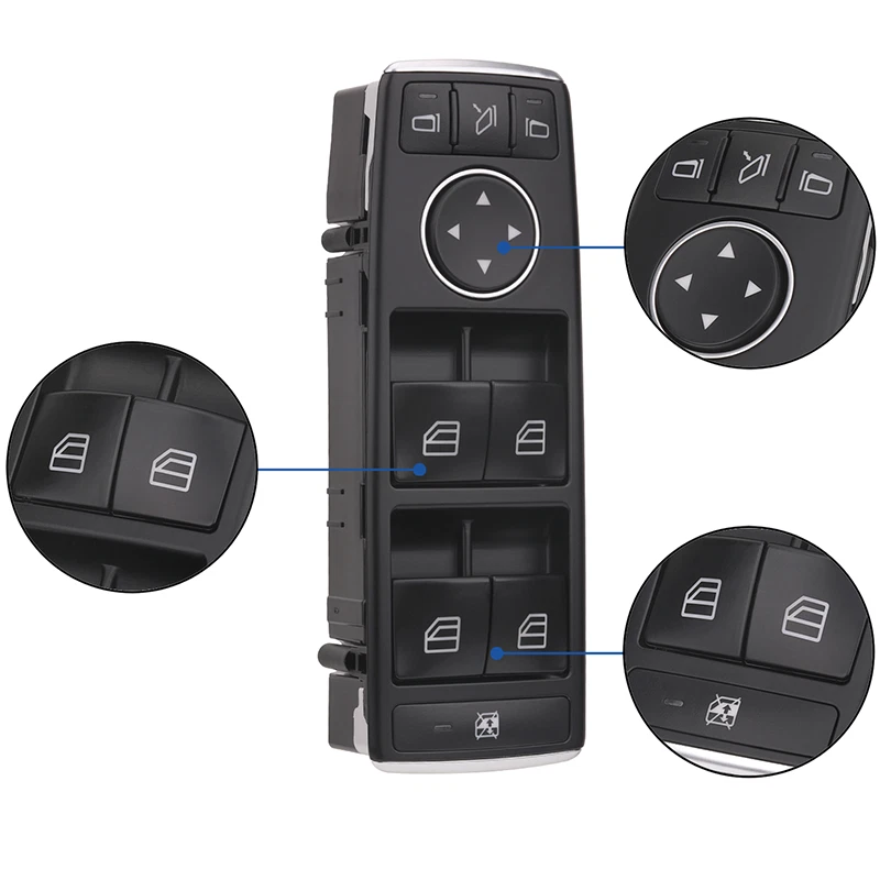 Master Window Control Switch for 2010-2017 Mercedes Benz E550 E350 E400 E63 AMG Foto 4 de 4