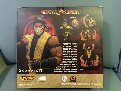 Scorpion Mortal Kombat storm モータルコンバット Storm Collectibles Mortal Kombat Scorpion 1/12 Action Figure