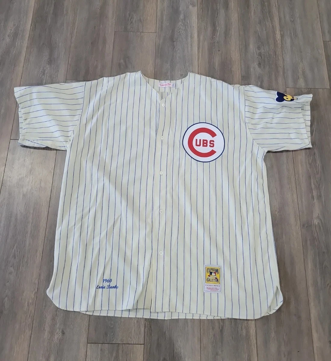 Men’s Mitchell & Ness Authentic Chicago Cubs Jersey 5XL