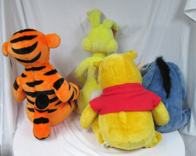 Vintage Disney Winnie the Pooh, Eeyore, Tigger, & Rabbit Large