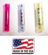 (500) BUTT CONNECTOR ASSORTED NYLON STRAIGHT 22-18,16-14,12-10 TERMINAL MADE USA