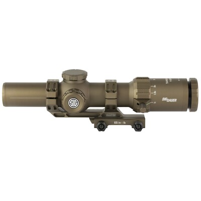 Sig Sauer TANGO-MSR 1-10x28 Illum BDC10 SFP Coyote w/ALPHA-MSR
