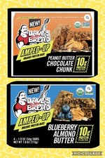 8 Dave's Killer Bread Organic Snack Bars Blueberry Almond Chocolate Chunk Lot