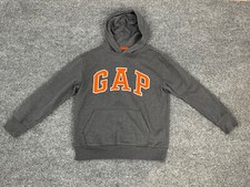 Gap Hoodie Boys XL Pullover Sweatshirt Logo Spell Out Long Sleeve N67