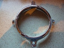 ROVER P4 75 CYCLOPS   Chrome centre foglamp surround.  Re-chromed.