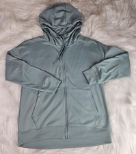 Mondetta Ladies' Performance Full Zip Hoodie, Chinois Green SZ M